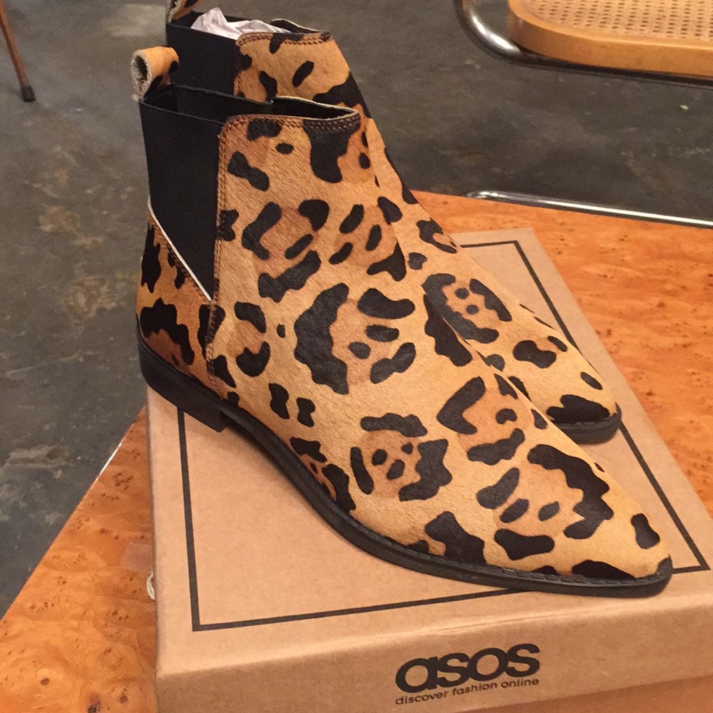 Loopers print (Faux) Boots